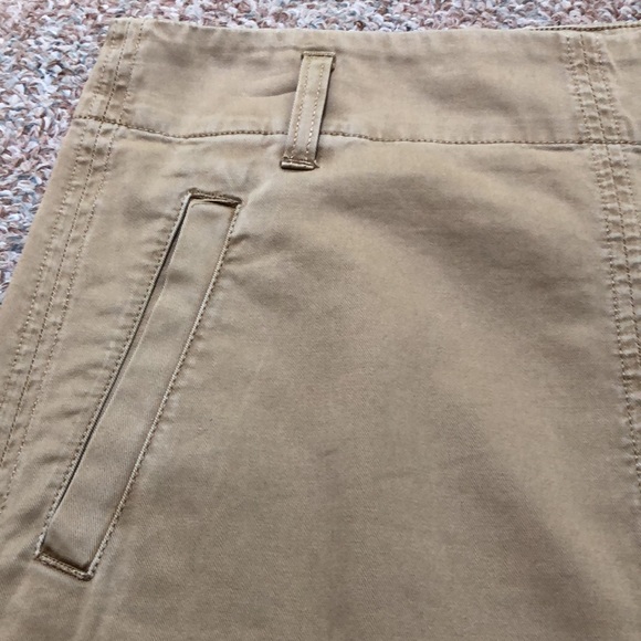 J Crew Cotton Khaki Skirt size 8 - Picture 3 of 7